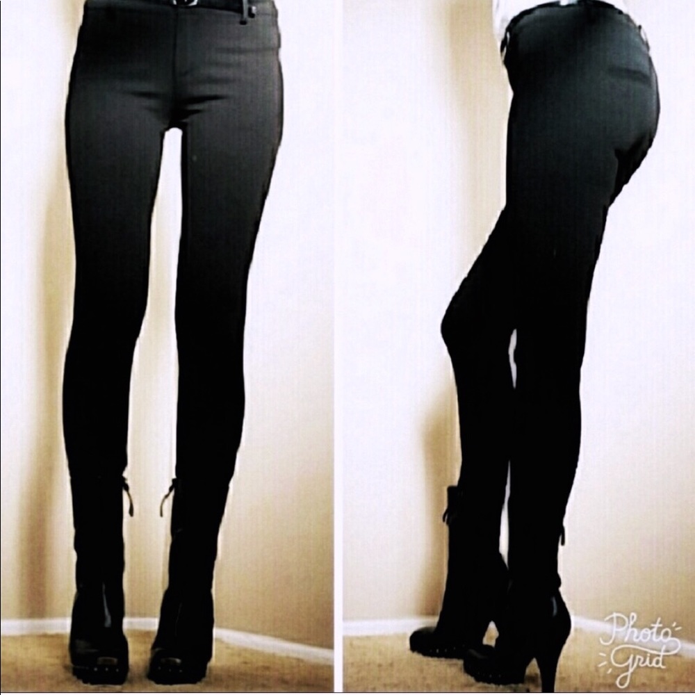 Large Black or Gray Italian Made Comfort Pants NWT